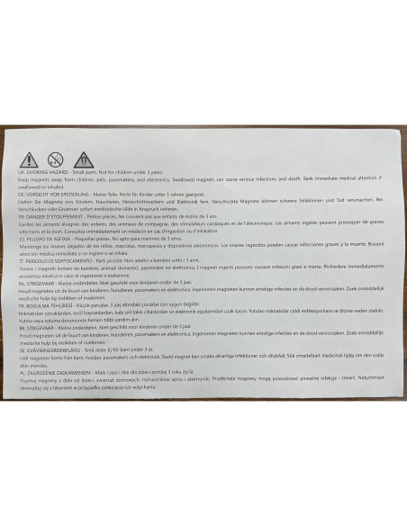 Imanes de Nevera Qualsen, 20 Piezas, 10 Colores, Redondos Imanes de Nevera Qualsen, 20 Piezas, 10 Colores, Redondos