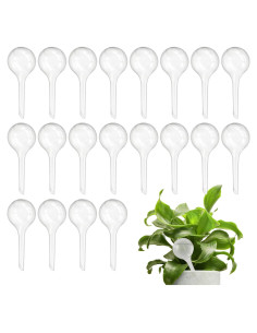20 Esferas de Riego Automático Zddaoole 5x13.5cm PVC