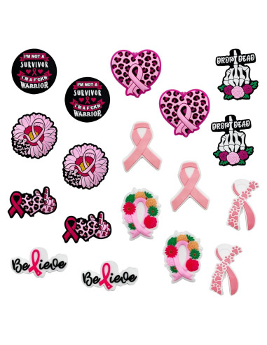 18 Perlas de Silicona PEVOGON para Joyería DIY Coloridas