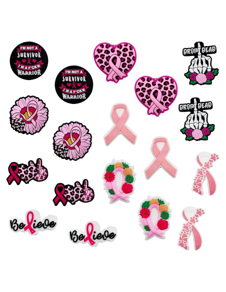 18 Perlas de Silicona PEVOGON para Joyería DIY Coloridas