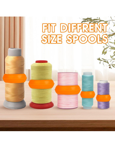20 Organizadores de Bobinas Taefuwr - Clips para Hilo de Costura