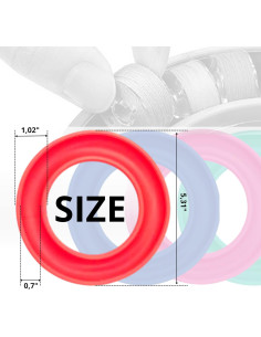 Juego de 4 Soportes para Bobinas de Hilo YARRD - Organizador Durable 2