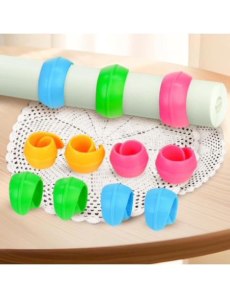 20 Organizadores de Bobinas Taefuwr - Clips para Hilo de Costura 20 Organizadores de Bobinas Taefuwr - Clips para Hilo de Costura