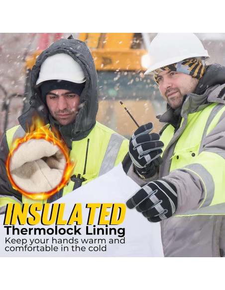 Guantes HANDLANDY de Invierno Térmicos para Hombres y Mujeres