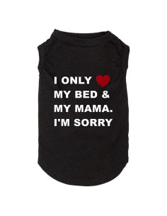 Chaleco para Perros Weokwock Pequeño O-Negro Divertido