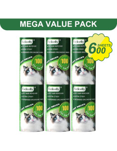 Rodillos Adhesivos Fedicelly para Pelos de Mascotas - 600 Hojas 2