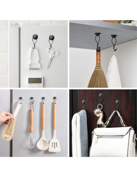 Ganchos Magnéticos MIKEDE Neodimio 27.2 kg 10 Piezas