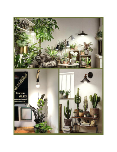 Bombillas de Crecimiento UNILAMPRO 9W Espectro Completo E26