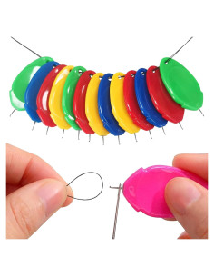Enhebrador de Agujas TOOVREN para Coser a Mano - 12 Piezas