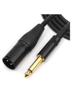 Cable NANYI 6.35mm TS Macho a XLR Macho 3M Audio