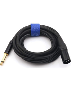 Cable NANYI 6.35mm TS Macho a XLR Macho 3M Audio 2