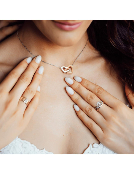 Collar de Amor Infinito FG Family Gift Mall para Mujeres Collar de Amor Infinito FG Family Gift Mall para Mujeres