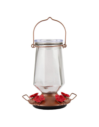 Alimentador de Colibríes Perky-Pet 9109-1SR Vidrio 0,83 L Bronce