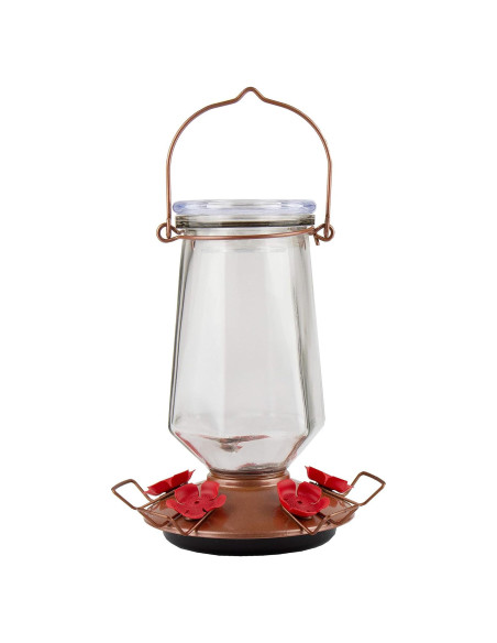 Alimentador de Colibríes Perky-Pet 9109-1SR Vidrio 0,83 L Bronce