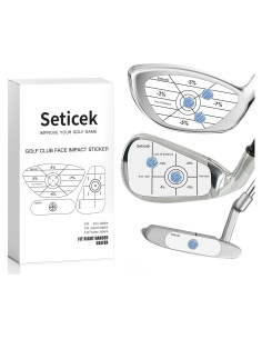 Etiquetas de impacto de golf Seticek 150 piezas para diestros