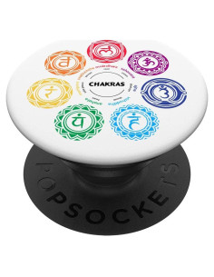 PopGrip Chakra de Yoga Meshfaker - Soporte Intercambiable