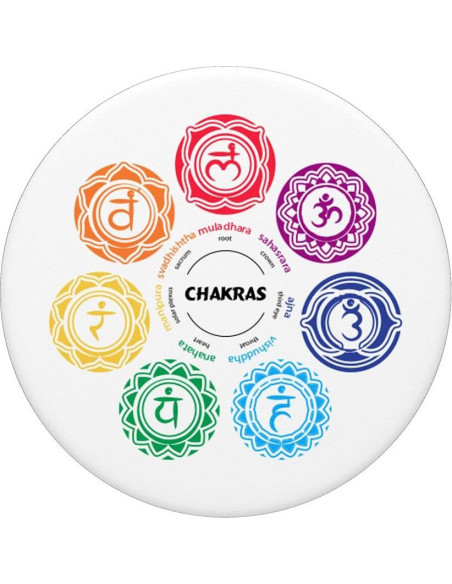 PopGrip Chakra de Yoga Meshfaker - Soporte Intercambiable
