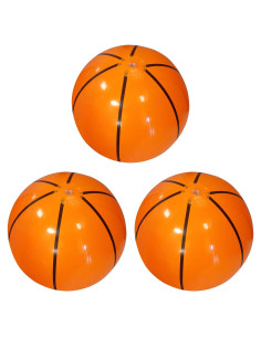 Balones de playa inflables 4E's Novelty - Paquete de 3