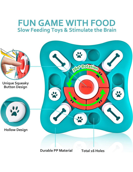 Juguete para Perros PETSTA Level2-UFO Rompecabezas 25,4cm