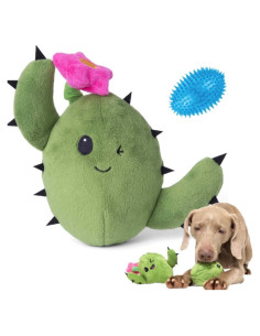 Juguete Interactivo para Perros Barkbox Consuela Cactus Grande