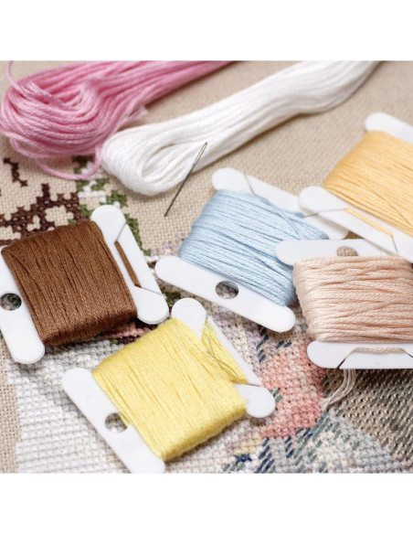 Caja Organizadora de Hilos Epesl - 36 Compartimentos con 120 Bobinas