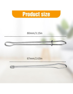 Juego de Clips para Enhebrar Cuerdas DIY Runsgo - 4 Piezas 2