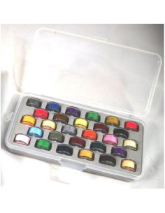 Organizador de Bobinas Tidy Craft - Estuche Transparente 28 Bobinas 2