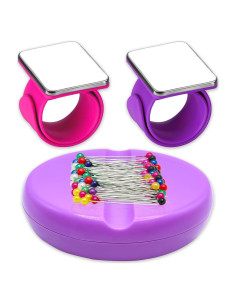 Soporte Magnético para Alfileres Fluxbay - 3 Piezas, Organizador de Costura