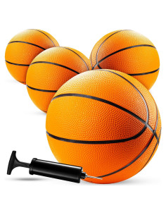 Balón de Baloncesto Mini Bedwina - 17.78 cm - Set 4 Pzs