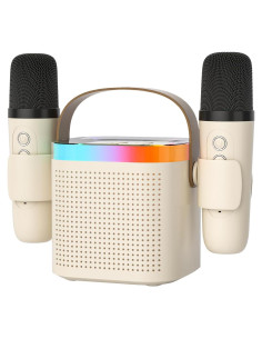 Máquina de Karaoke DRSYXCS para Niños con 2 Micrófonos