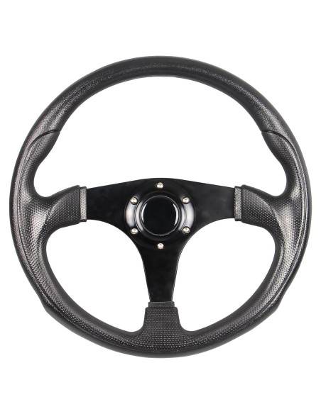 Volante de Carreras Spaorcco 35cm Universal de Cuero PU