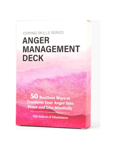 Baraja de Mindfulness Camelback - Manejo de la Ira 50 cartas