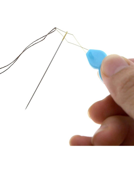 30 Enhebradores de Aguja Phinus de Plástico Multicolor