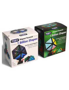 TOSY Pirámide Magnética - 1 Billón de Formas Creativas