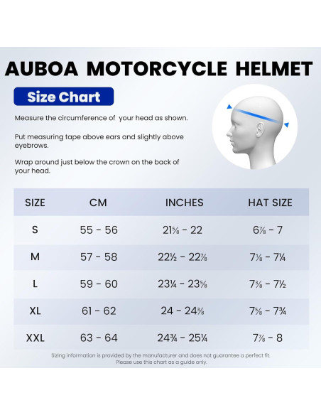 Casco de Motocicleta Auboa AU-T801 Rojo Negro Grande Casco de Motocicleta Auboa AU-T801 Rojo Negro Grande