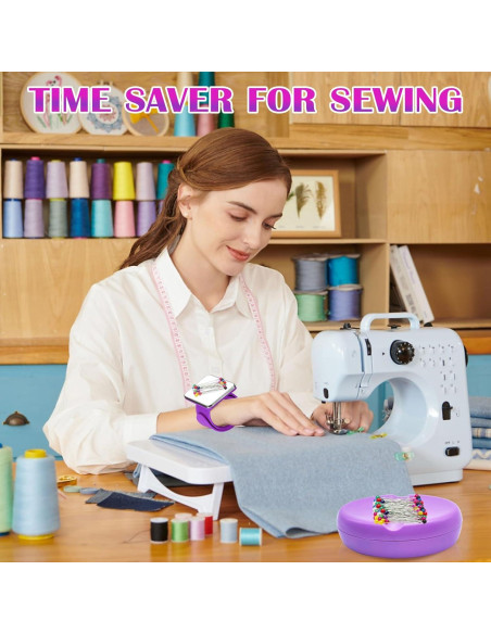 Soporte Magnético para Alfileres Fluxbay - 3 Piezas, Organizador de Costura