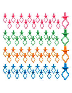 WILLBOND 60 Sujetadores de Bobina de Silicona para Costura