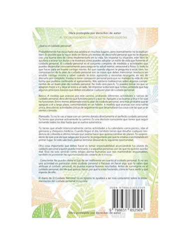 Autocuidado no es libro de actividades egoístas (Spanish Edition)