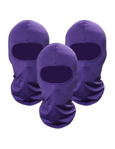 Máscara Balaclava Pukavt 3 Paquetes UV para Esquí y Ciclismo