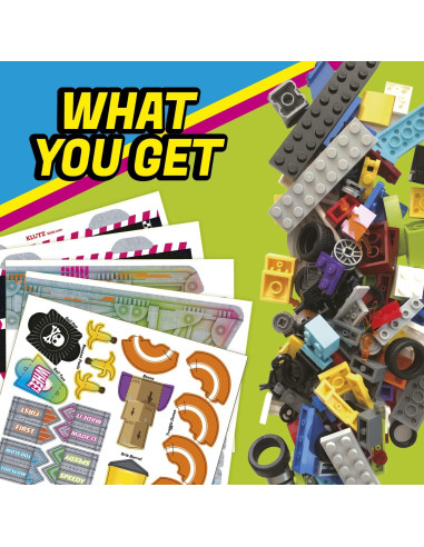 Kit de Carreras de Coches LEGO Klutz 10 Modelos STEM