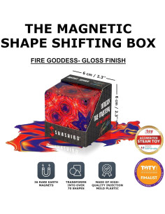 SHASHIBO Cubo Antiestrés - Fun in Motion - 36 Imanes - Jumbie 2