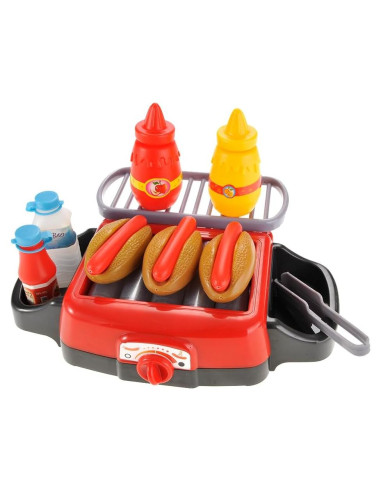 Juego de Grill de Perros Calientes PowerTRC con Luz y Sonido