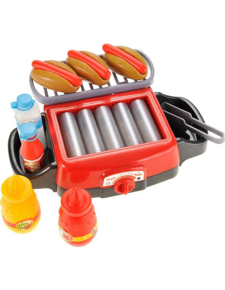 Juego de Grill de Perros Calientes PowerTRC con Luz y Sonido
