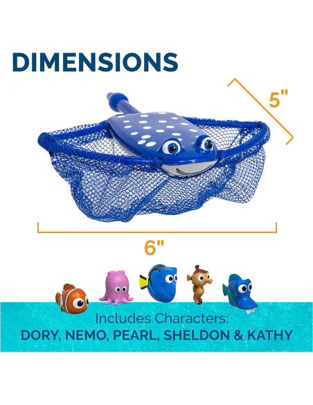 Juego de Buceo y Captura Mr. Ray SwimWays 6 Piezas