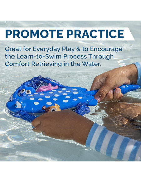 Juego de Buceo y Captura Mr. Ray SwimWays 6 Piezas