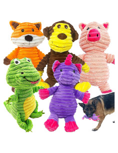 Paquete de 5 Juguetes de Peluche Jalousie para Perros