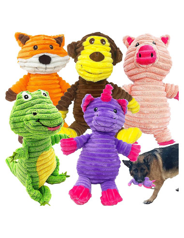 Paquete de 5 Juguetes de Peluche Jalousie para Perros