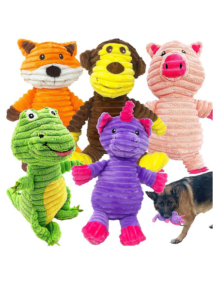 Paquete de 5 Juguetes de Peluche Jalousie para Perros