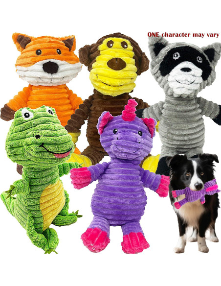 Paquete de 5 Juguetes de Peluche Jalousie para Perros