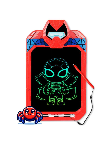 Tableta de Escritura LCD 10" Fullware Spider Hero Niños Tableta de Escritura LCD 10" Fullware Spider Hero Niños